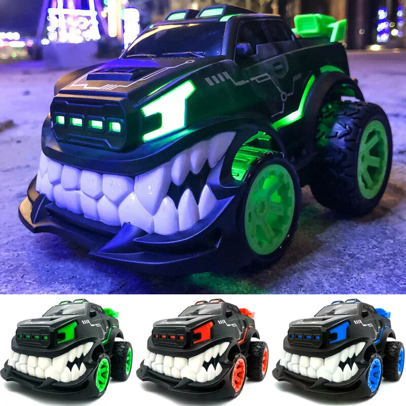 

High Quality 2.4G Stunt Car 360 Degree Upright Rotary Remote Control Toy Devil Tooth Off-Road Electric