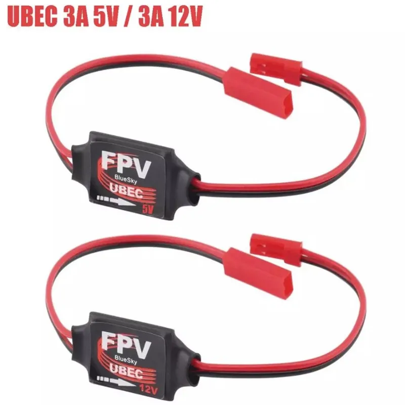 DC-DC понижающий модуль 3a 5 В 12 Mini BEC для радиоуправляемой плоскости FPV акция черный и