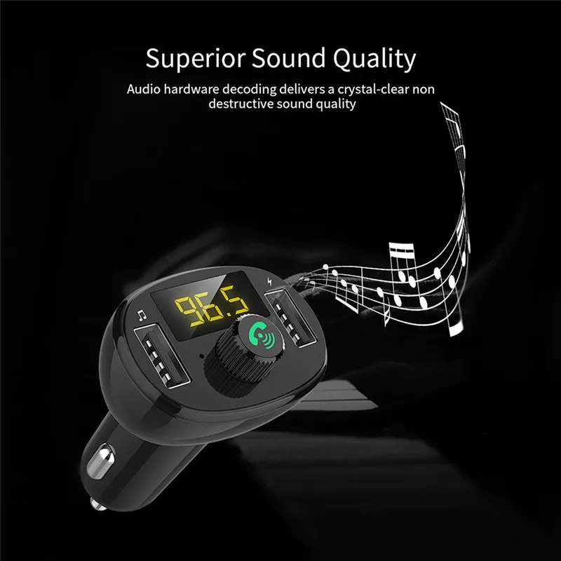 Обновленная версия MP3 Bluetooth музыкальный плеер QC3.0 быстрое зарядное устройство для