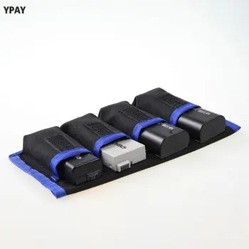

Meking Lithium Battery Storage Pockets Pouch Waterproof Nylon Bag for Canon LP-E6 LP-E8 Sony NP-FW50 EN-EL14 EN-EL15 4