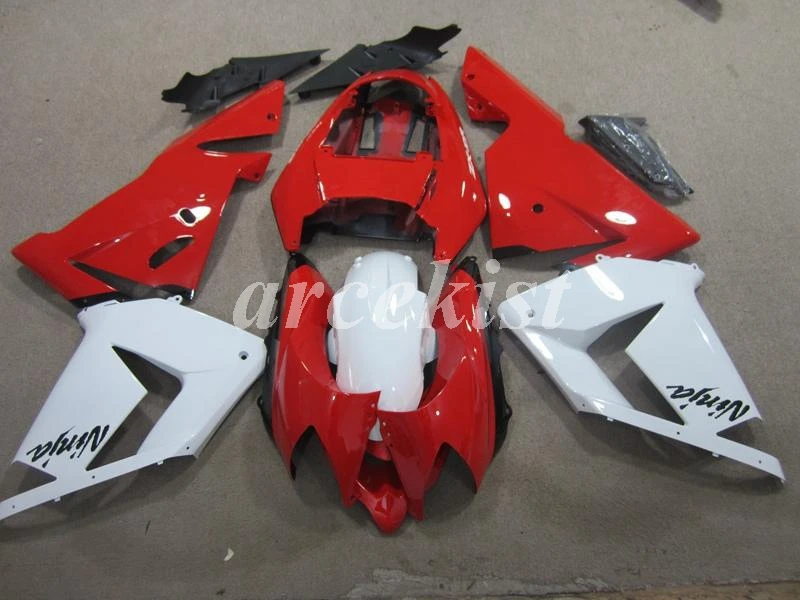 4 подарки ABS мотоцикл обтекатели комплект подходит для kawasaki Ninja ZX-10R ZX10R 2004 2005 04 05 Кузов Набор на заказ черный