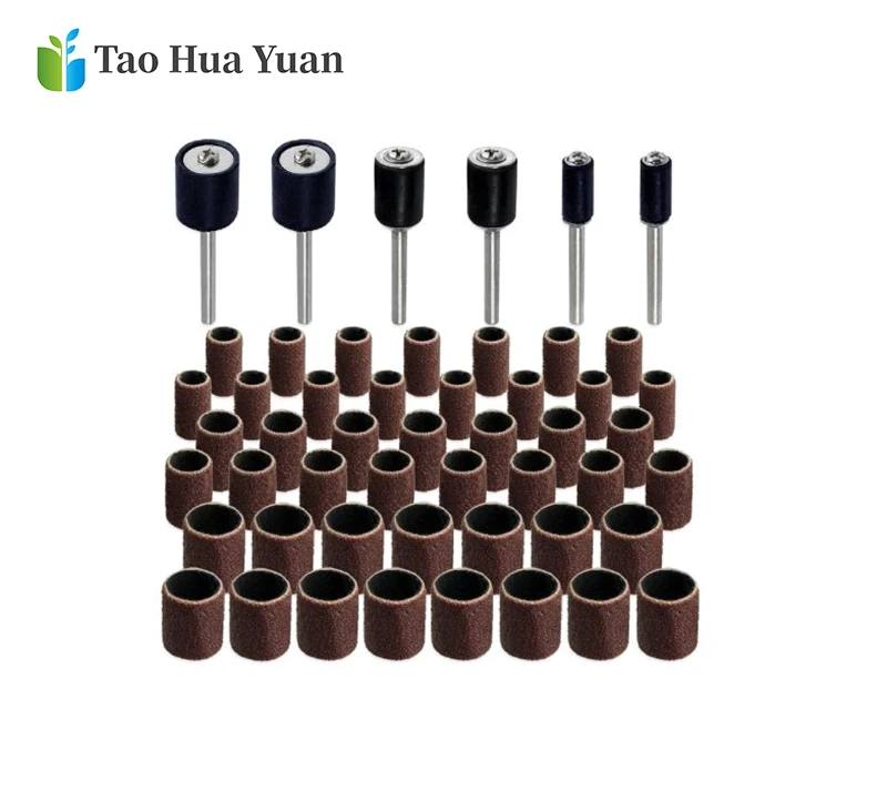 Hot 51pcs Rotary Tool Accessories for Dremel Mini Drill Bit Set Abrasive Tool Grinding Sanding Polishing Cutting Tool Set AA