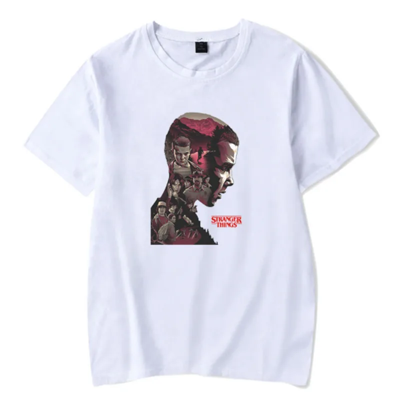 Mens t shirts fashion 2019 Stranger Things Men T Shirt 2019 Cotton Short Sleeve Men Fashion Shirt Tops Tees Men's T-shirt