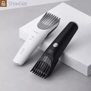 

Youpin Showsee Electric Hair Clipper Trimmer Ceramic Cutter Hair Rechargeable Type-c Low Noise Hair Shaving Machine For Men Kids