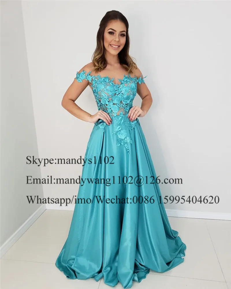 peacock blue formal dress