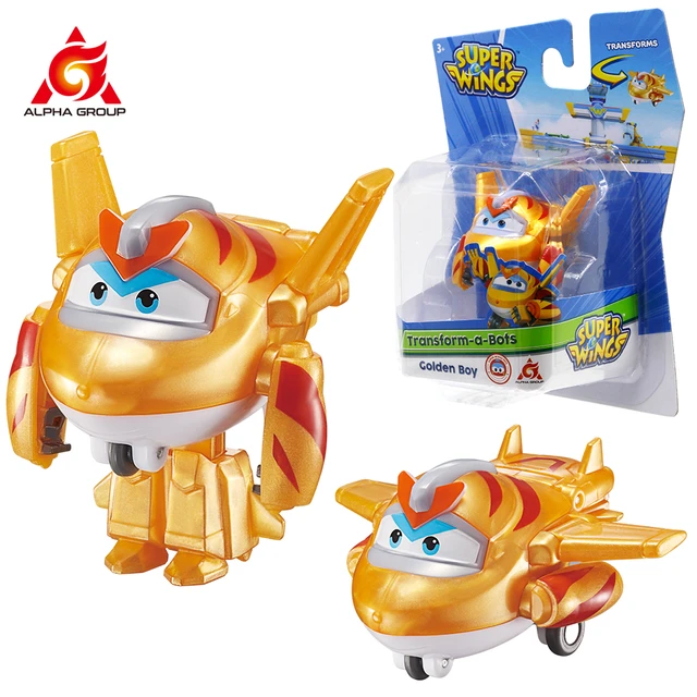 Super Wings 2 Inches Mini Transforming Toy Deformation Airplane