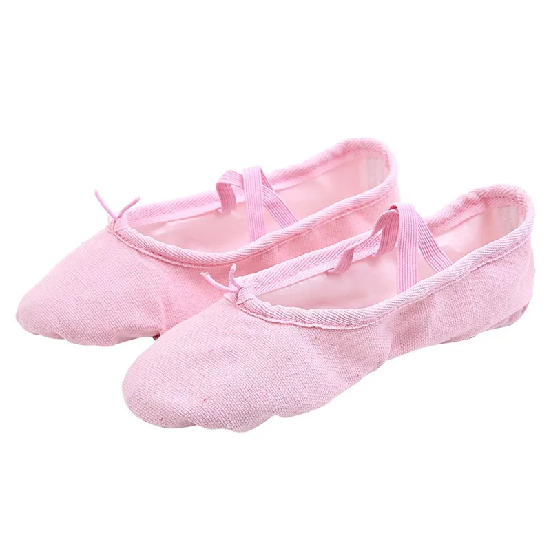 Women Dance Yoga Ballet Point Dance Shoes Fitness Gymnastics Soft Bottom Dance Shoes #2g29 (14)