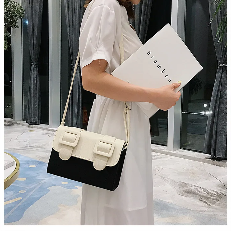 

2019 new style three-dimensional England style small square bag single-shoulder