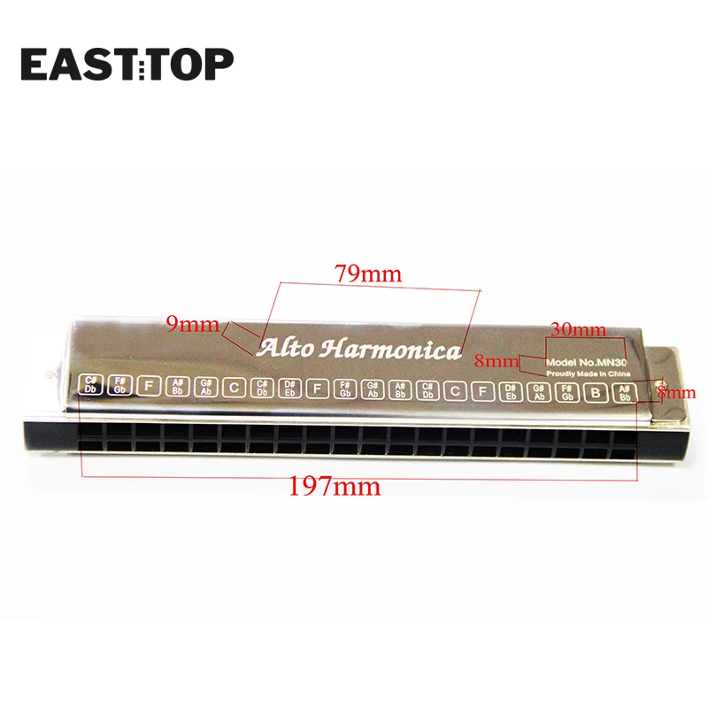 EASTTOP MN30(T5) новые музыкальные инструменты карманный альт гармоника|Губная
