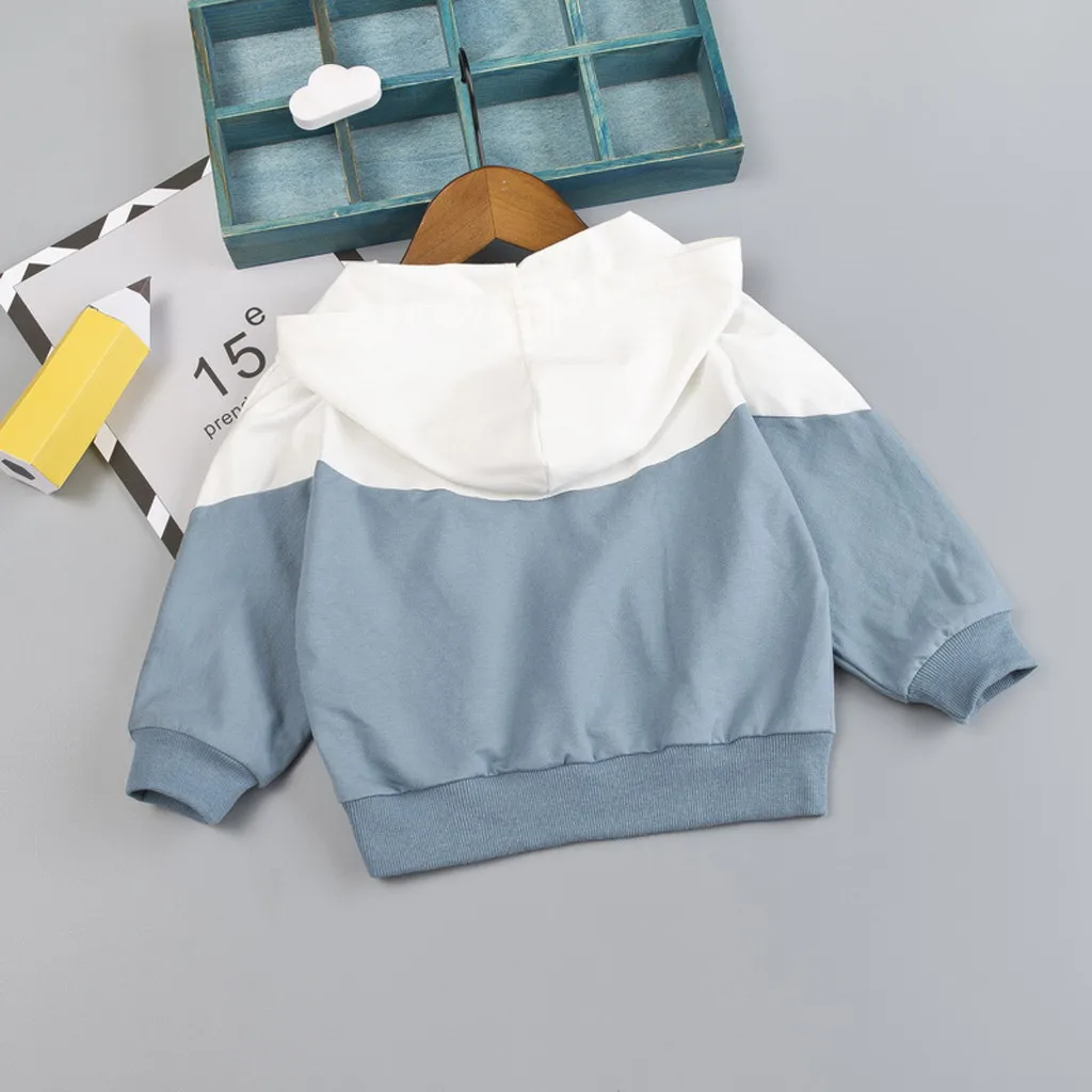 Пуловер с буквенным принтом для маленьких мальчиков; Свитшот; футболка; топы; одежда