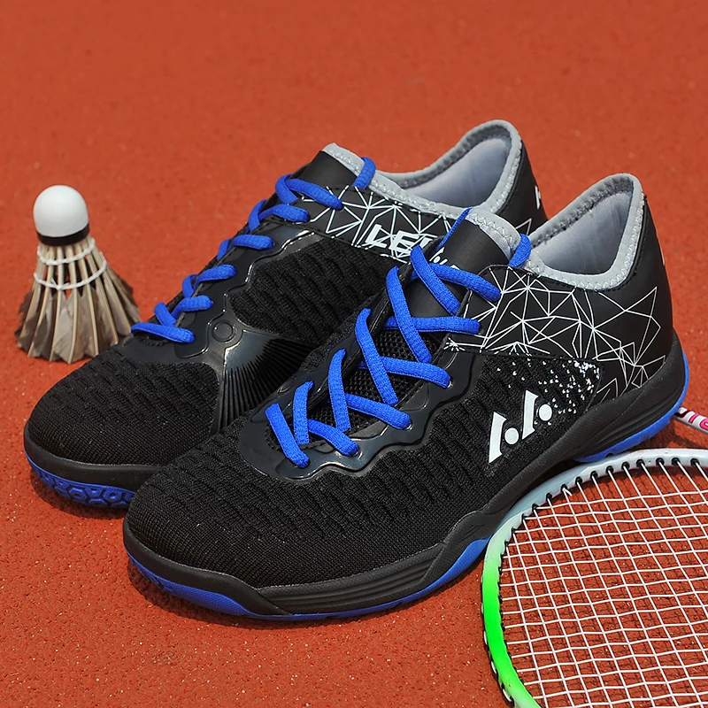 Couple Professional Badminton Shoes Boy Volleyball Sneakers Tennis Sports Fitness Shoes Exercise Non-slip Badminton Shoes