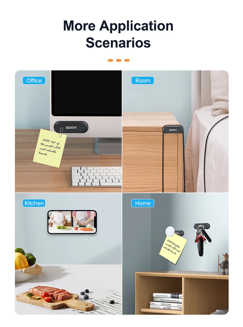 QOOVI Magnetic Car Phone Holder Mini Strip Type Mobile Phone Stand Magnet GPS Support For iPhone 13 12 Xiaomi 11 Samsung Huawei mobile stand holder