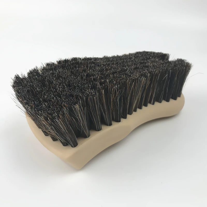 Long Bristle Horse Hair Leather Cleaning Brush