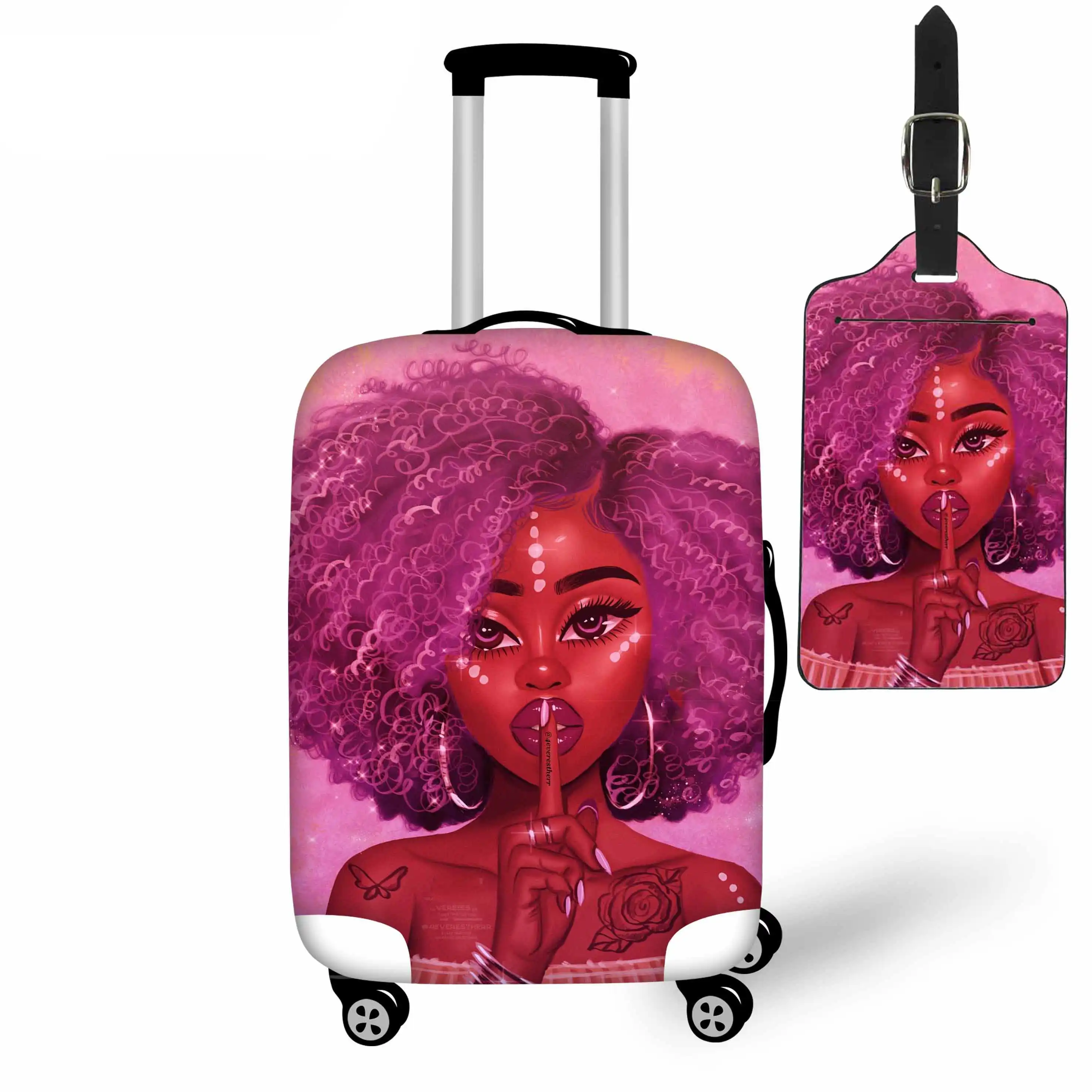 trolley bag printed