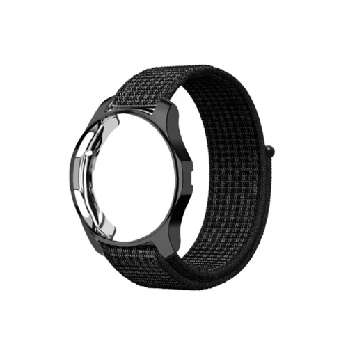 12 22 мм чехол и ремешок для samsung gear S3 Frontier Galaxy watch 46 мм 42 мм ремешок+ Защитная крышка Спортивная петля нейлоновые аксессуары для наручных часов - Цвет ремешка: 12