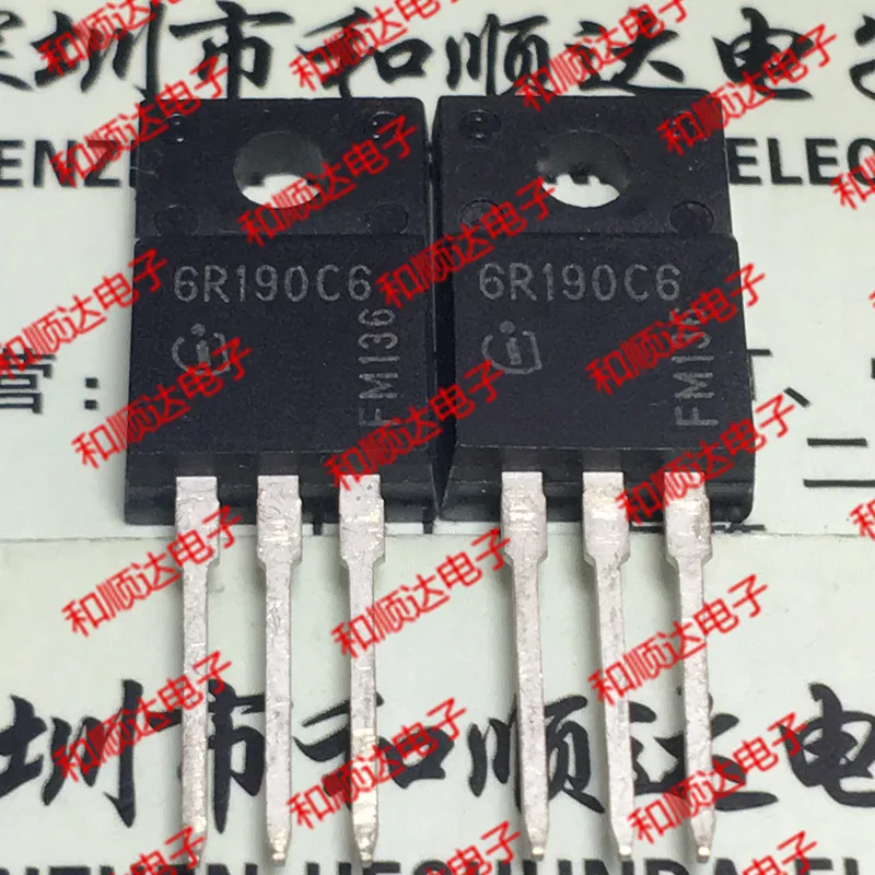 10 шт./лот 6R190C6 IPA60R190C6 TO-220F 650 59A