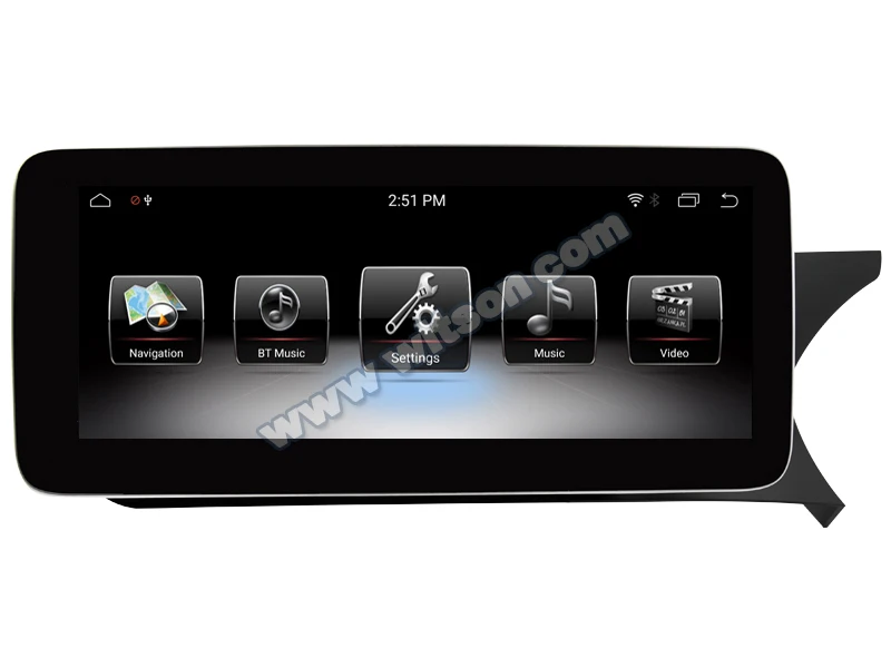 10,2" Android 9,0 Pie OS автомобильный мультимедийный gps для Mercedes-Benz c-класс W204/S204 2010-2013(NTG 4,0) с поддержкой функции ADAS