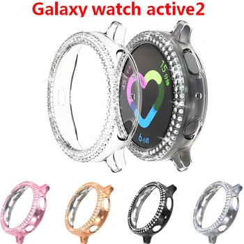 

For Samsung Galaxy Watch Active 2 Watch Screen Protection Case for Galaxy Watch Active2 Cover Ultra-thin PC Protectors Frame