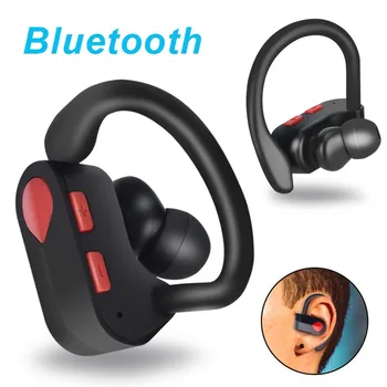 

K19 Sport Earphone Handsfree True Wireless Bluetooth 5.0 Ear Hook in ear Earbuds Waterproof with Microphone Volume Control
