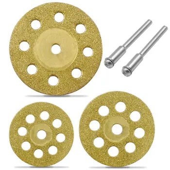 

Electric Drill Saw Golden Blade with Wheel Holder Set for Shaft Mullti-size Tool D5BD