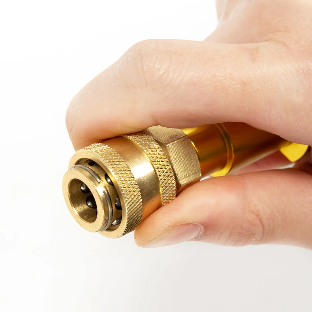 Pressure Washer Quick Connector 1/4" to Spray Gun Wand Lance Bayonet Adapter 1/4" quick disconnect release fitting for Karcher 4