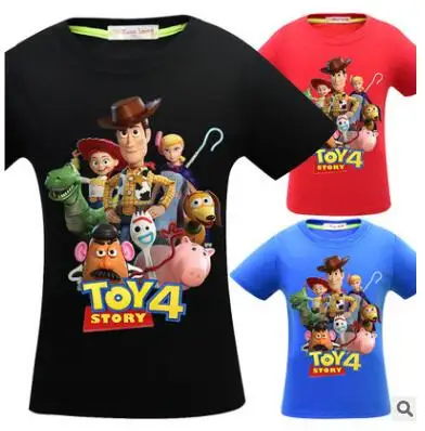 Футболка Lstar Cosmos The Walking Toys 3d футболка с героями мультфильма «История игрушек», Шериф Вуди Базз Лайтер футболки для мальчиков и девочек
