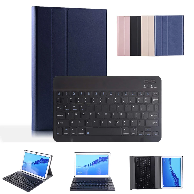 

Wireless Bluetooth Keyboard Cover For Huawei MediaPad M6 8.4" 2019 Case Removable Pencil Holder Case For Huawei M6 8.4 Case