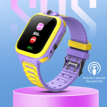

Mr T16 Kids Smart Watch Waterproof SOS Call Locator Tracker Anti-lost Monitor SOS Wifi Location Waterproof Smartwatch For Kid