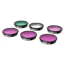 Sunnylife – ensemble de filtres d'objectif pour caméra d'action Insta360 GO 2, ND4 ND8 ND16 ND32 CPL MCUV ND Combo, accessoires