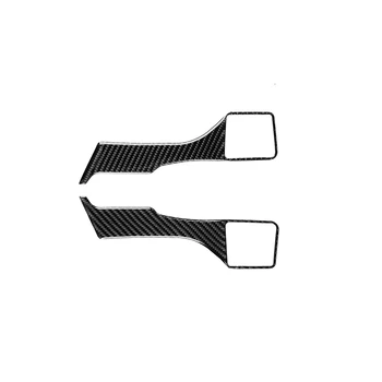 

2pcs Car Steering Wheel Sticker For Toyota Land Cruiser 150 3K 4*6 Degree Twill Carbon Fiber Sheet Car Decorative Stickers