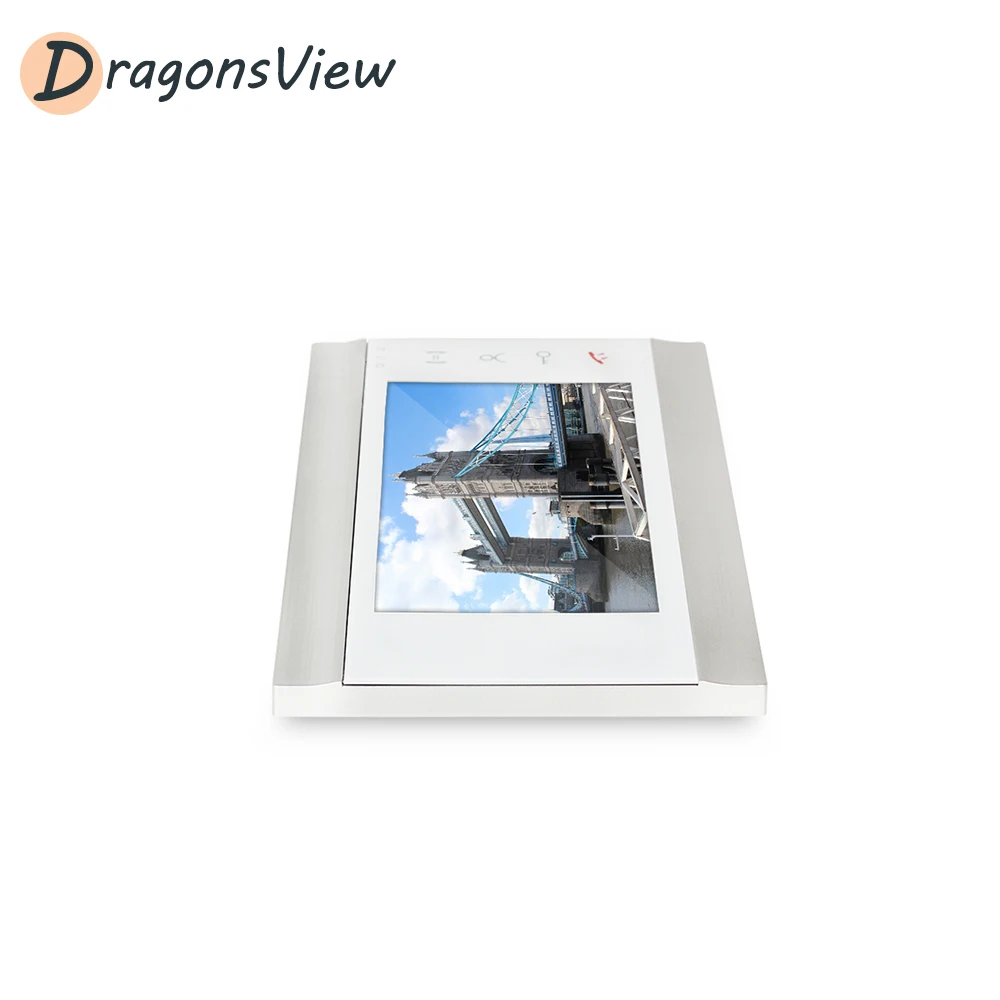 Видеодомофон DragonsView проводной 7 дюймовый видеодомофон для домашней системы