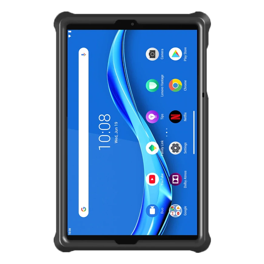 

MingShore Rugged Silicone Shockproof Protection Cover Case For Lenovo Tab M10 FHD Plus 10.3 inch TB-X606F/X/M Tablet