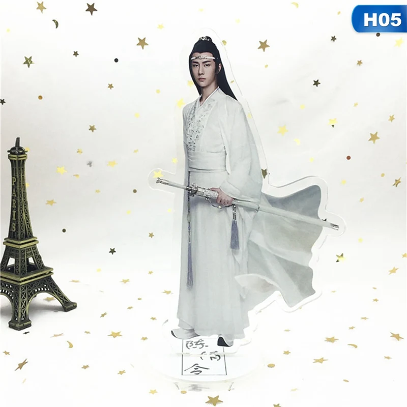 Чэнь цинлинг акриловые подставки горячая Распродажа Xiaozhan Wang Yibo фигурка Модель Держатель пластины вокруг фанатов подарок украшения поставки