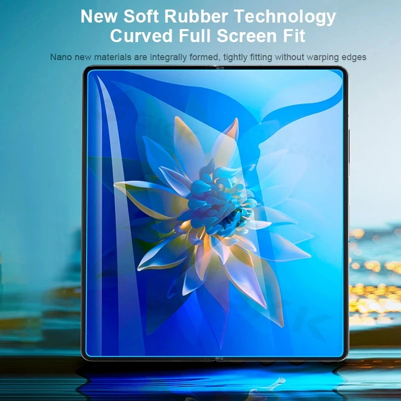 Набор 3 в 1 для Huawei Mate X2 XS X защита экрана 3D изогнутая полная Прозрачная мягкая