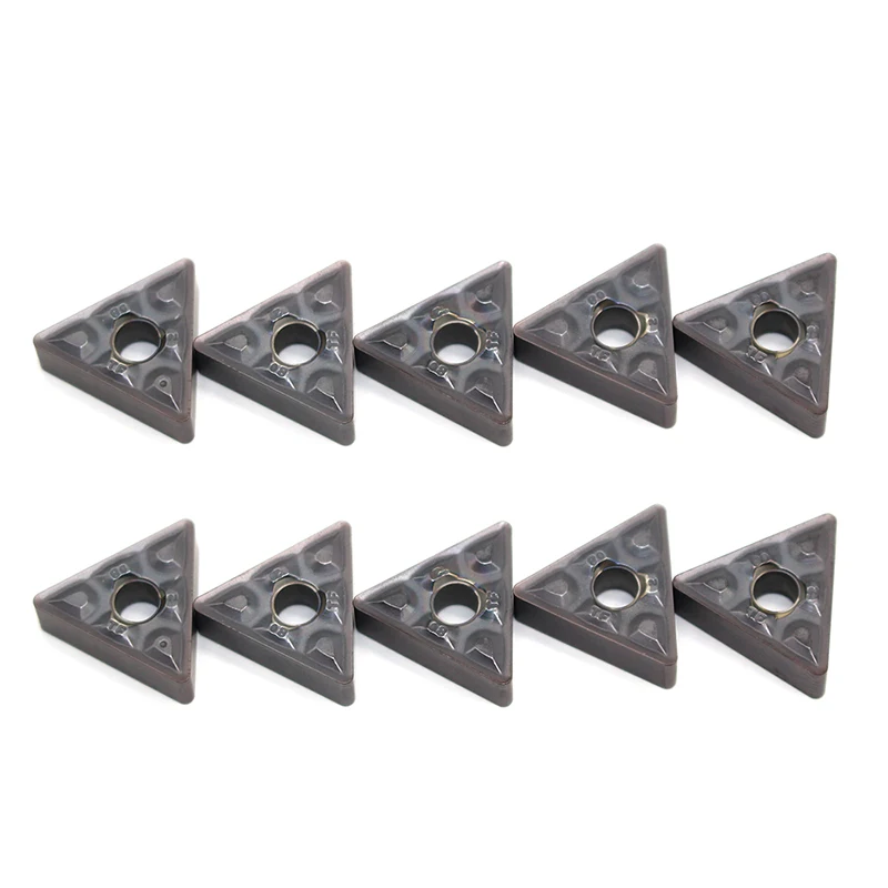 10 шт. TNMG160408 TF IC907/IC908 TNMG332 твердосплавные вставки внешний токарный инструмент TNMG 160408 CNC последний станок Режущий инструмент