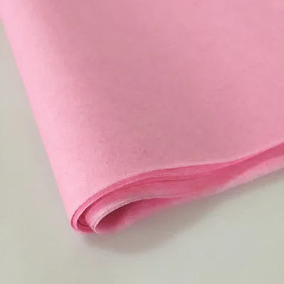 pink 40 лист тканевой бумаги 70*52 см бумага для рукоделия Цветочная оберточная бумага для упаковки подарка Лучшие украшения дома праздничные поставки - Цвет: pink