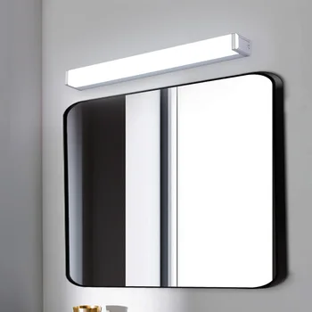 

LED mirror Lights Joosenhouse LED Bathroom Vanity Lighting Fixtures Modern Chrome Bathroom Vanity Lights for Mirror