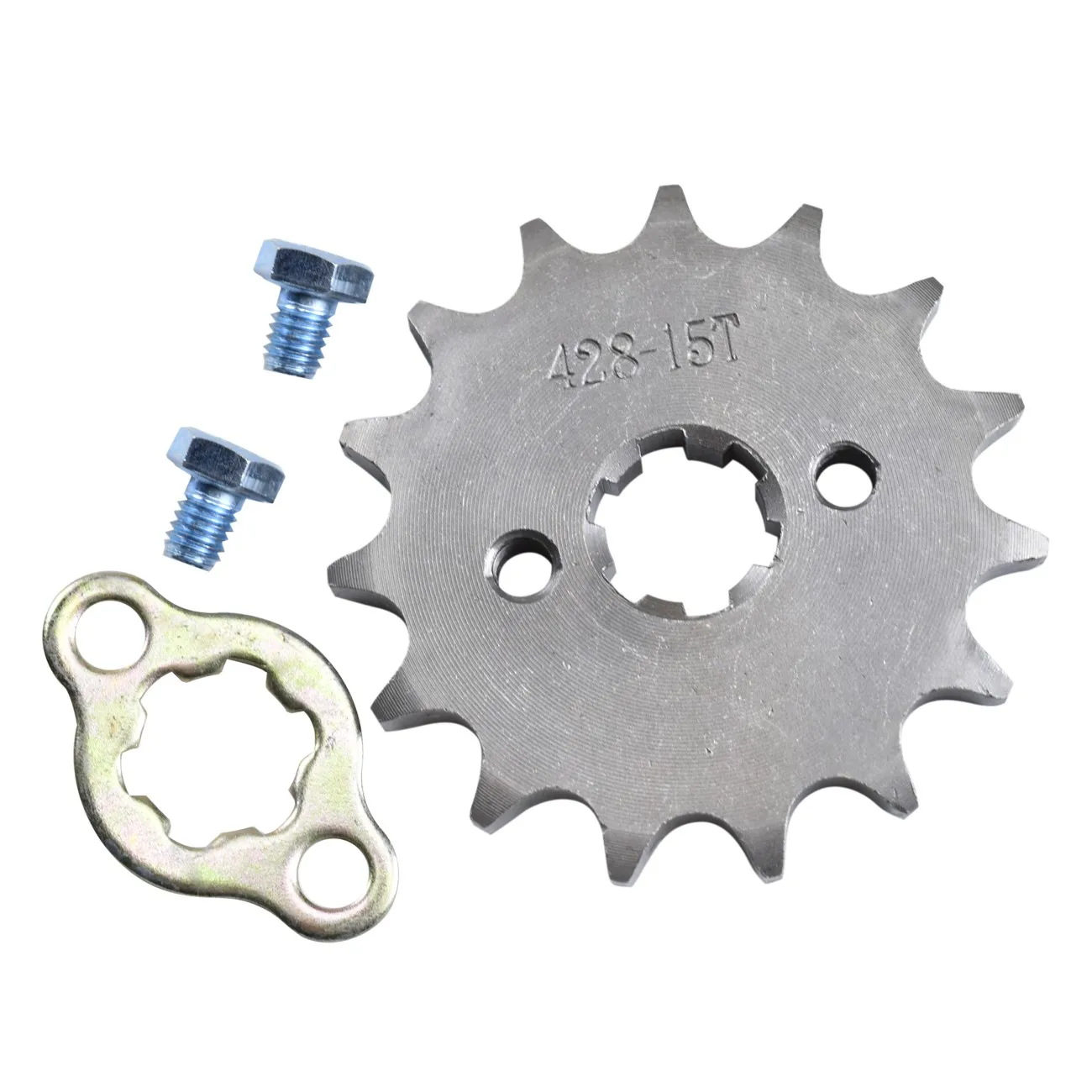Motorcycle Front Engine Sprocket 14T 15T 16T 17T Teeth 17mm 428 Chain For 50cc to 125cc Dirt Bike ATV Go Kart Quad Pitbike Buggy