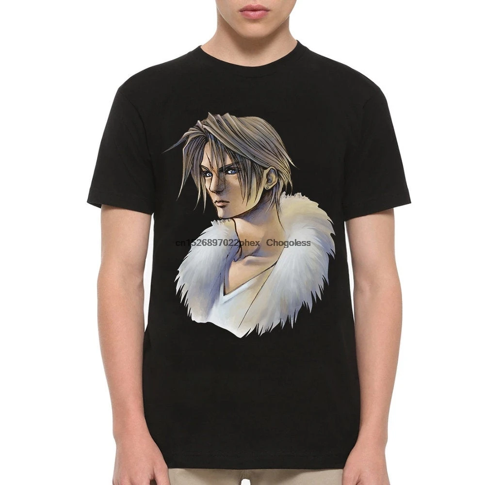 Final Fantasy VIII Squall Leonhart T Shirt Men's and Women's Sizes |