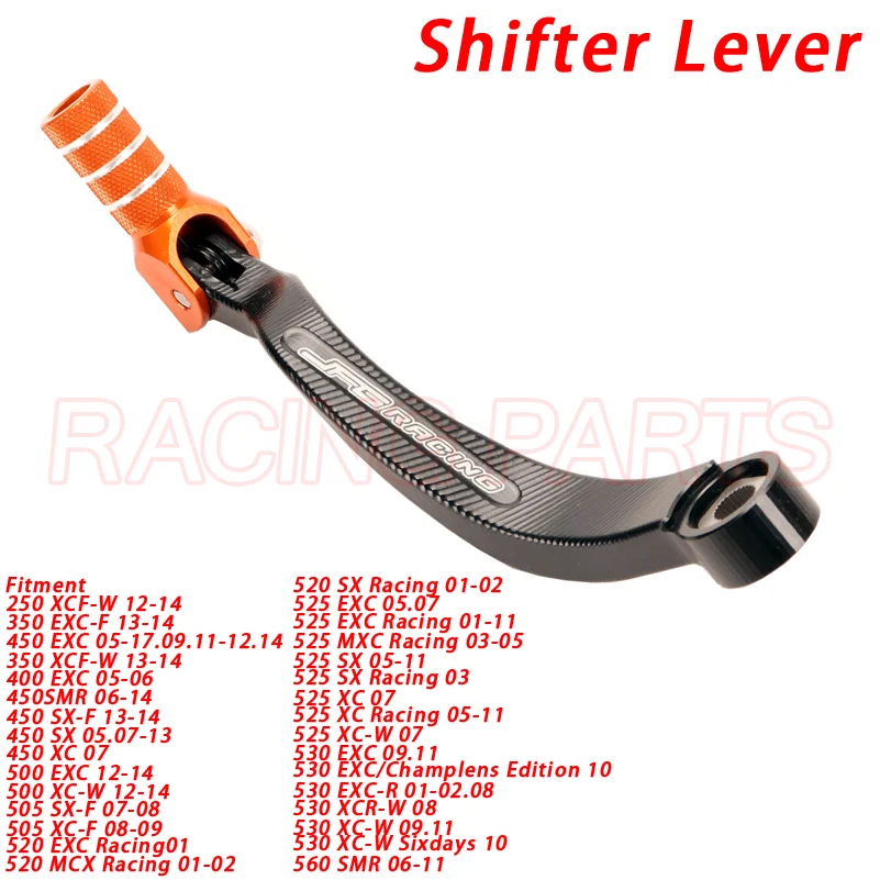 Motorcycle CNC Gear Shifter Shift Pedal Lever For KTM XCFW EXCF EXC SMR SXF SX XC XCF XCW 250 350 400 450 500 505 520 525 530