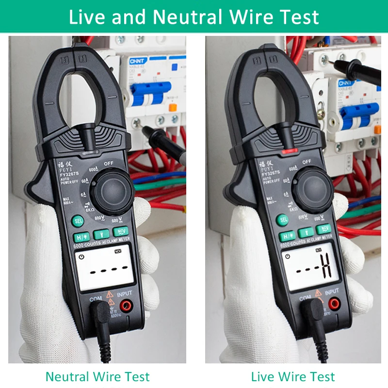 Цифровой клещи мультиметр токовые клещи мультиметр NCV токовые клещи Вольтметр Амперметр 600A AC/DC Ом напряжение