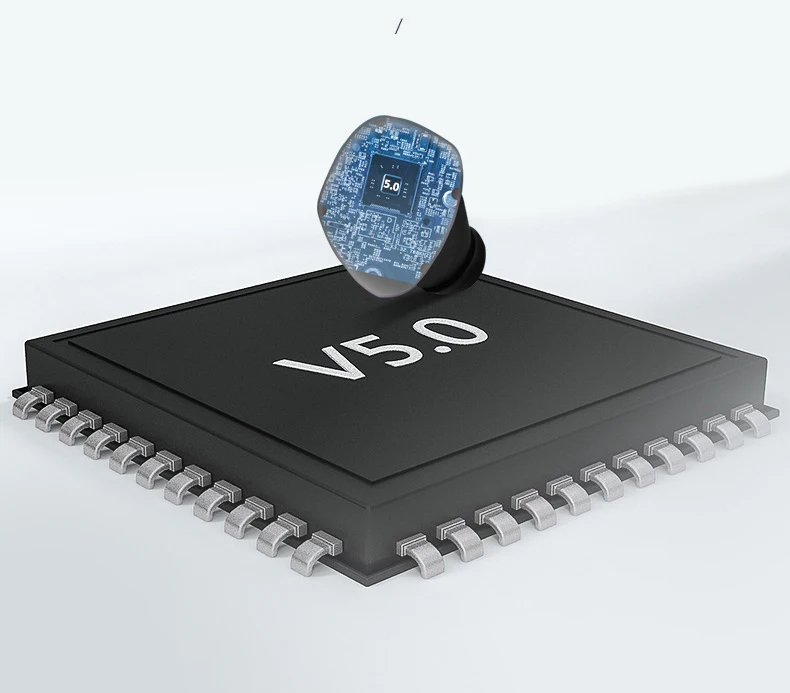 Bluetooth 5,0 настоящие беспроводные наушники, водонепроницаемые мини-близнецы, беспроводная гарнитура с шумоподавлением, стерео наушники