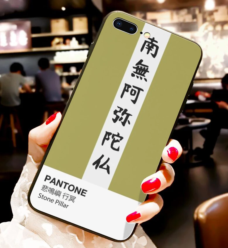 24103 Kamado Nezuko Kimetsu no Yaiba Demon Slayer Pantone мягкий черный чехол для телефона для iphone 6/6s 7/8, 7 Plus/8 Plus, X, XS i11 i11pro - Цвет: 24103