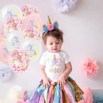 

HUIRAN Moon Unicorn Balloon Unicorn Party Favors Decor Ballons Accessories Unciorn Birthday Wedding Balloons Unicornio Baloon