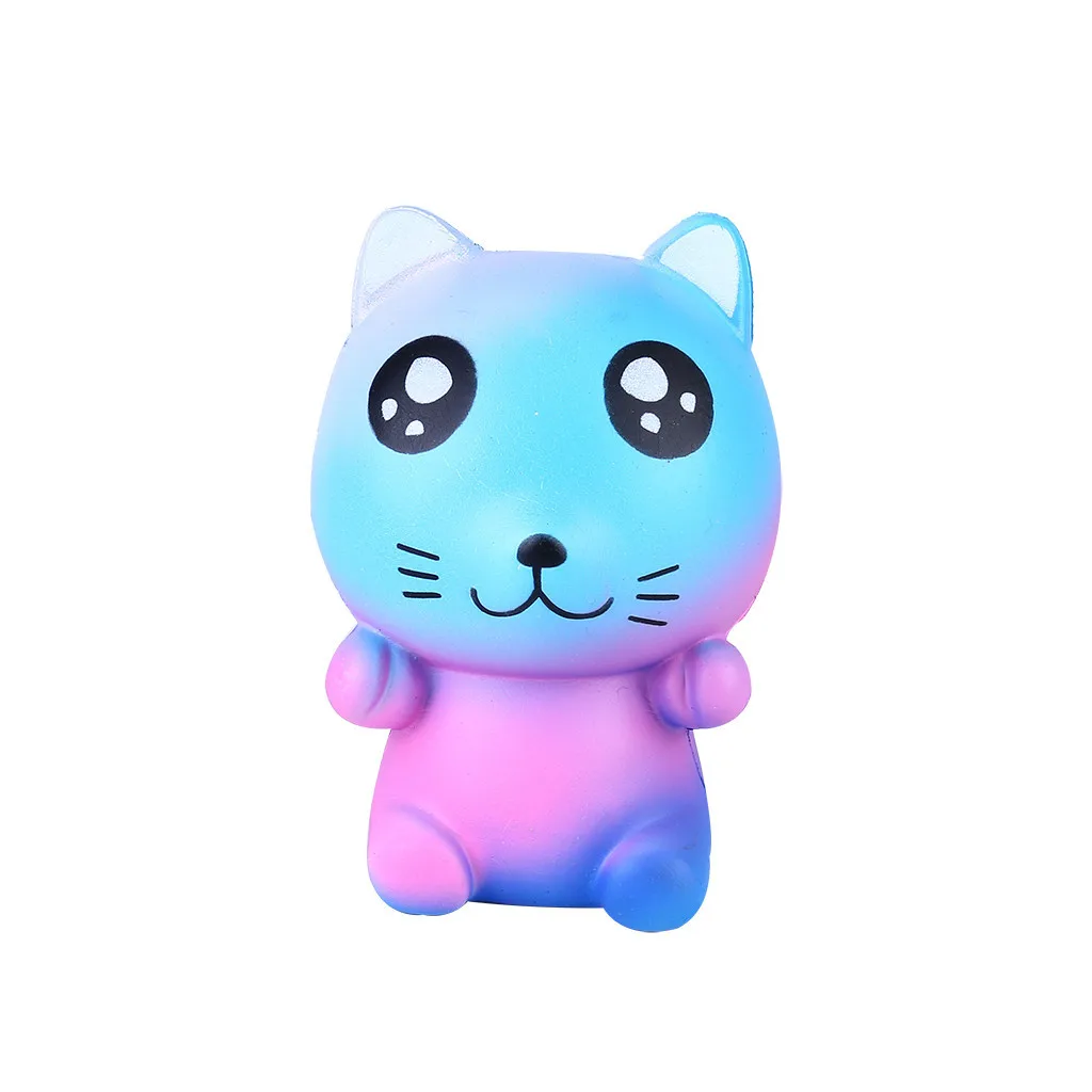 Colorful Cartoon cat kids Adult Toy Stress Reliever Eliminate Antistress Finger Pets toy Girl gifts Girly Heart Pinch Fun #B