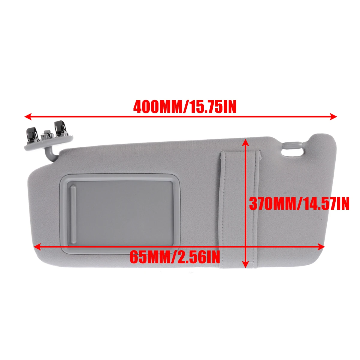 1 шт. солнцезащитный козырек для Toyota Camry 2007-2011 без крыши левого водителя солнцезащитный козырек серый авто щит Козырьки ветровое стекло