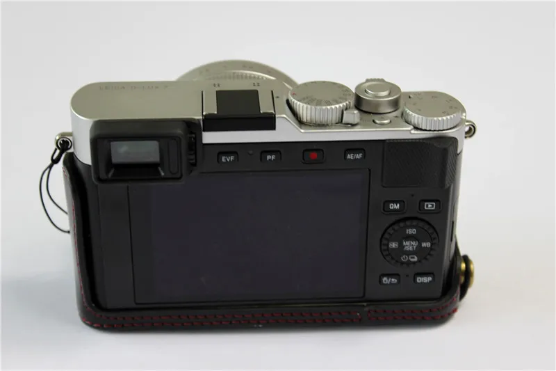 Роскошный чехол для камеры из искусственной кожи, защитный чехол для Leica D-LUX7 с ремешком, мини-Чехол, непосредственно открывающийся аккумулятор