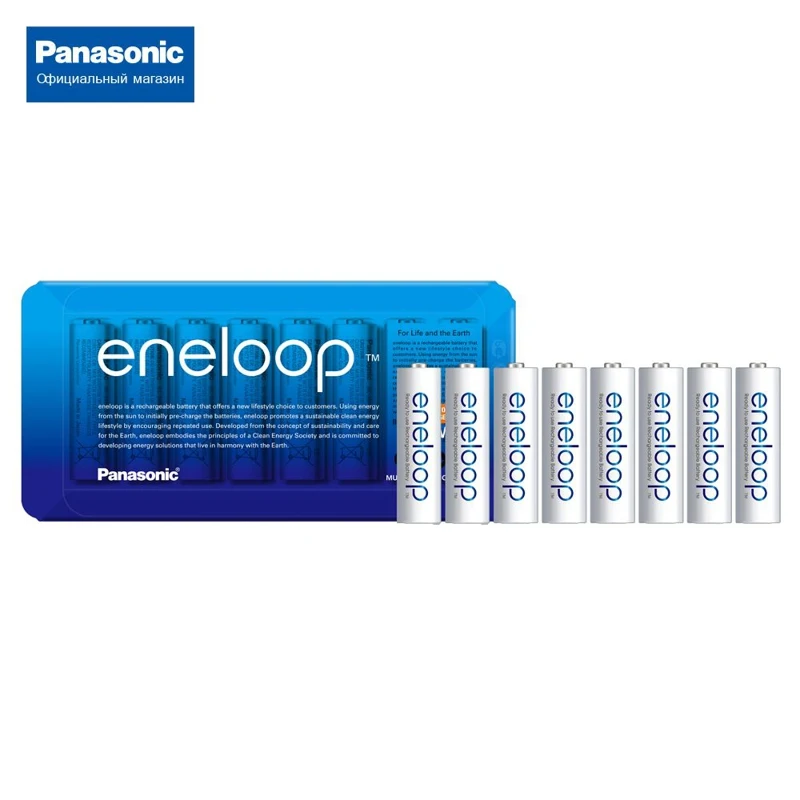 Аккумуляторы Panasonic eneloop(AA) BK-3MCCE/8LE