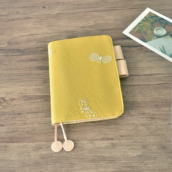 

Candy Yellow A6 Fitted Journal Cover Japanese Fashion Stationery Gift