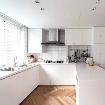 

Glossy DIY Adhesive Vinyl Film Furniture Renovation Stickers Kitchen Cabinet Contact Paper Waterproof Self adhesive Wallpaper
